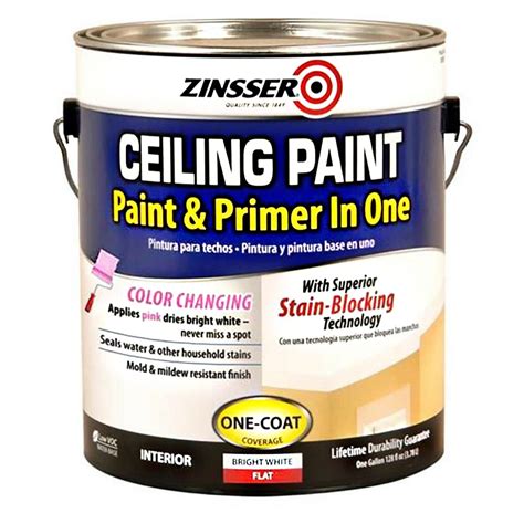 Buy The Rust Oleum 260967 Zinsser Brand Stain Blocking Ceiling Paint