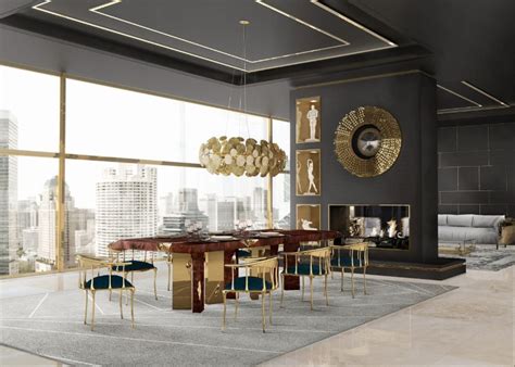 Interior Design Ideas For A Glamorous Dining Room