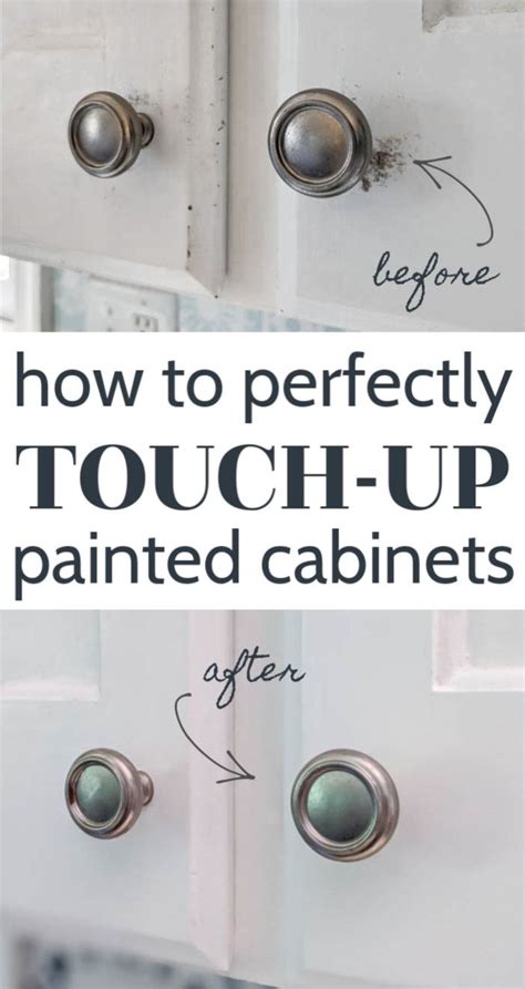 Call (619) 992 3388 to learn more. How to Touch Up Chipped Cabinet Paint - Lovely Etc. in 2020 | Painting cabinets, Furniture ...