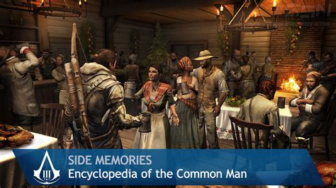 Assassin S Creed 3 Side Memories Encyclopedia Of The Common Man