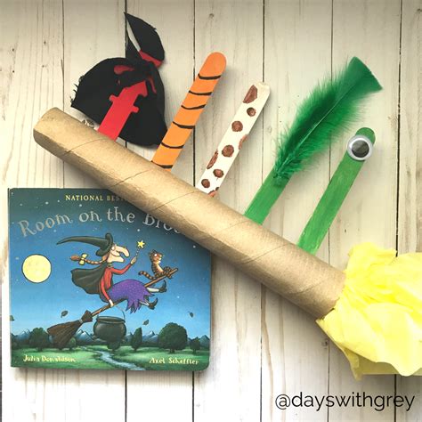 Includes a snack, a craft, and a printable rhyming activity. Room On The Broom Scavenger Hunt | The Mama Workshop ...