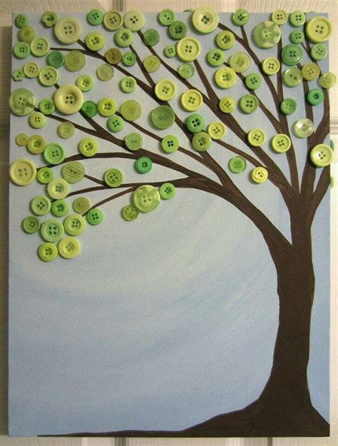 Pin By لغتي العربية On Güzel Resimler Button Tree Art Button Art