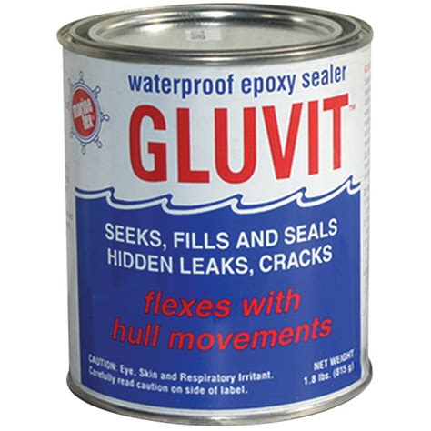 Marine Tex Rm330k Gluvit Waterproof Epoxy Sealer 2 Lbs