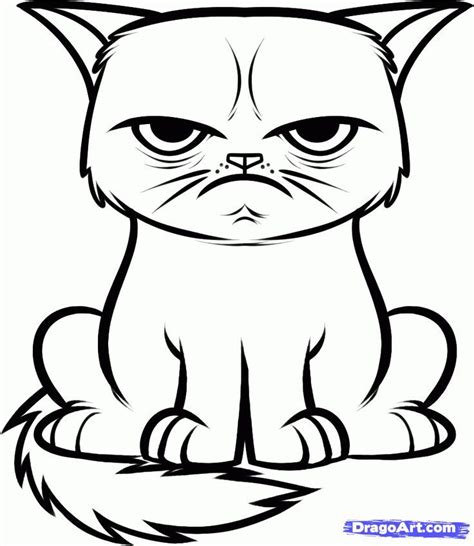 Image Result For Cats Head Drawing Cat Coloring Book Cat Face