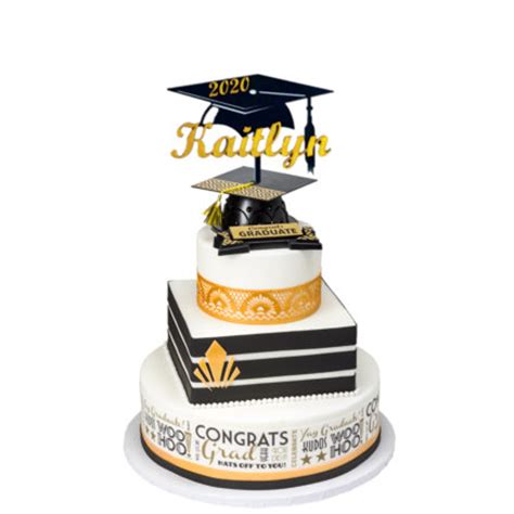 Graduation Cap Personalized Cake Topper Etsy