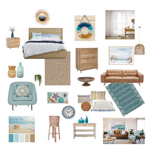 Beach Cottage House Interior Design Mood Board By Aned Style Sourcebook