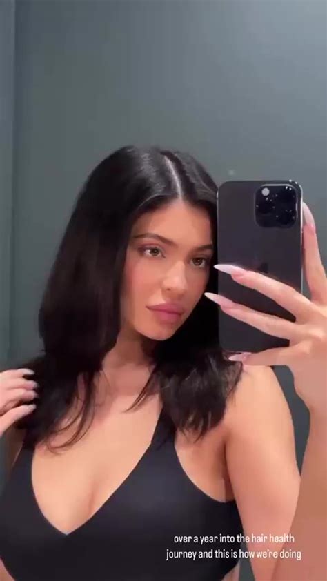 Kylie Jenner Natural Hair
