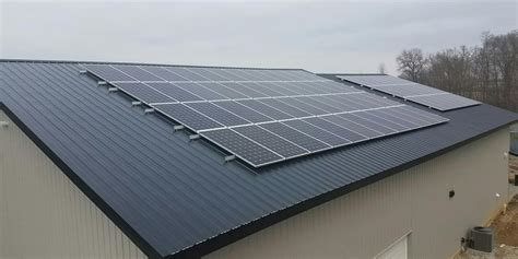 Roof Mounted Solar Panels For Electrical Contractor In Teutopolis Il