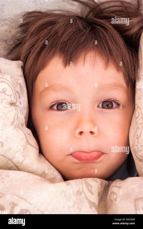 Boy 4 Years Old In Bed Hi Res Stock Photography And Images Alamy