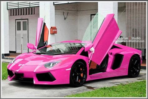 Pink Lamborghini Girly Cars For Female Drivers Love Pink Cars ♥ Its The Dream Car For Every