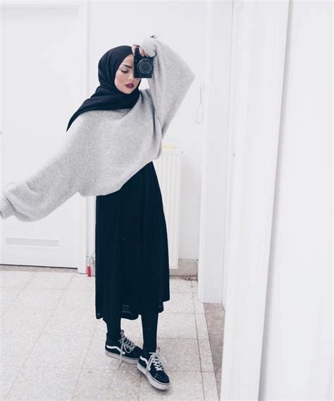 30 Cute Hijab School Outfits For Muslim Teen Girls Mco