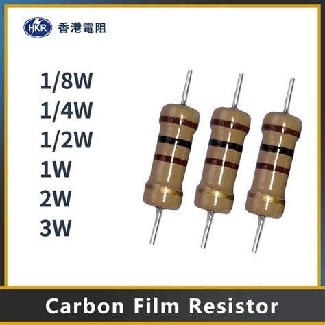 Footprint 2w Control Instruments Carbon Film Fixed Resistor From China