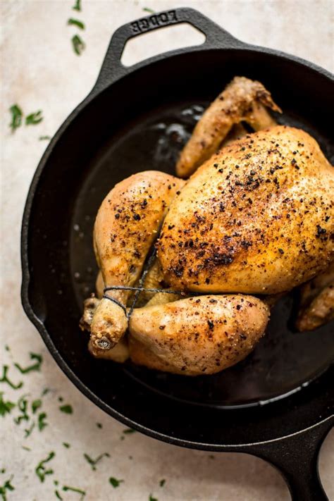 Skillet Roasted Chicken • Salt And Lavender
