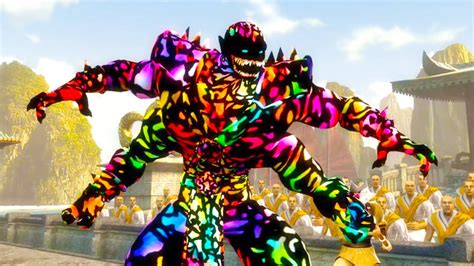 Mortal Kombat Komplete Edition Rainbow Symbiote Kintaro Pc Mod Arcade
