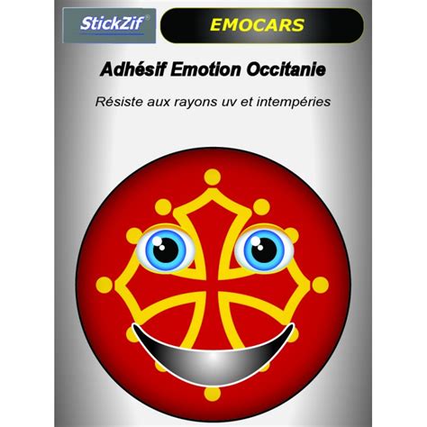 Chaîne régionale d'info en continu en occitanie. Stickers autocollant Emocars Occitanie