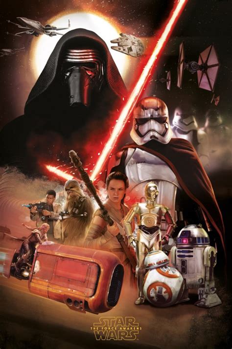 It starts 11 years before episode iv: "Star Wars: The Force Awakens" Promo Art (Plus Opening ...