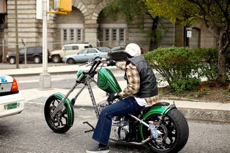 The Builder And His Bike Jesse James Totally Rad Choppers