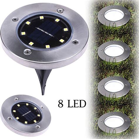 A wide variety of led deck light options are available to you, such as color temperature(cct), lamp body material, and ip rating. 8 LED Solar Powered Ground Lights ,Outdoor Waterproof ...