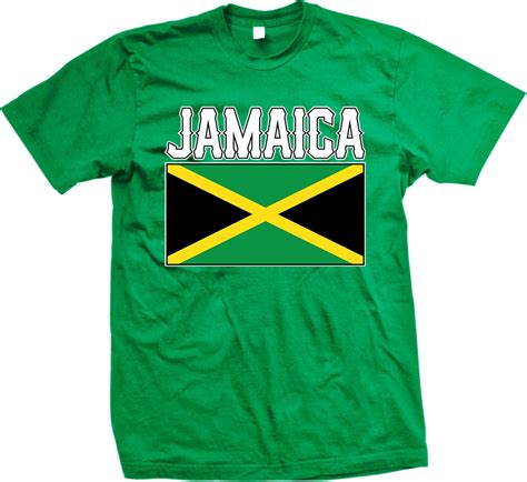 Jamaica Flag Mens T Shirt Jamaican Flag Out Of Many