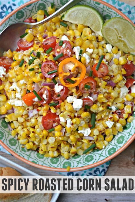 I discovered and easy and quick way to roast corn with the same delicious results as grilling it. Spicy Roasted Corn Salad