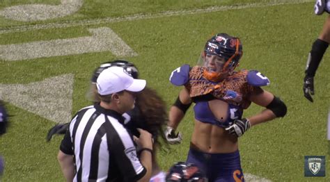 Lingerie Football Malfunction