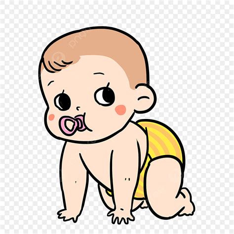 Baby Illustrations Clipart Vector Baby Baby Cartoon Illustration