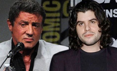 Dentro Maestría Ropa El Hijo De Sylvester Stallone Confrontar Encantada