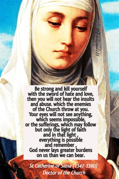 Quotes Of The Day 29 April St Catherine Of Siena Anastpaul
