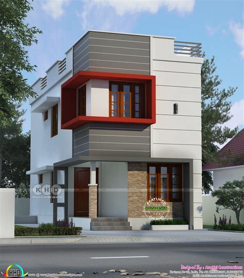 1200 Sq Ft Budget Home In 2 Cent Plot Kerala Home Design And Floor Plans