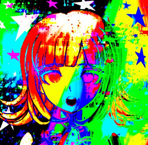 Glitchcore Profile Picture Chiaki In 2020 Dark Anime