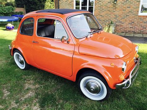 Fully Restored 1972 Fiat 500 In Coral Red On Ebay Fiat 500 Vintage