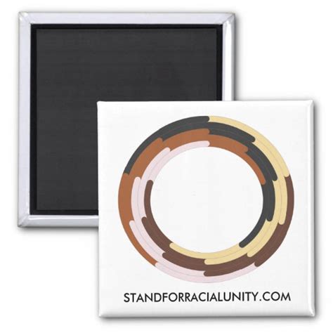 Stand For Racial Unity Fridge Magnet
