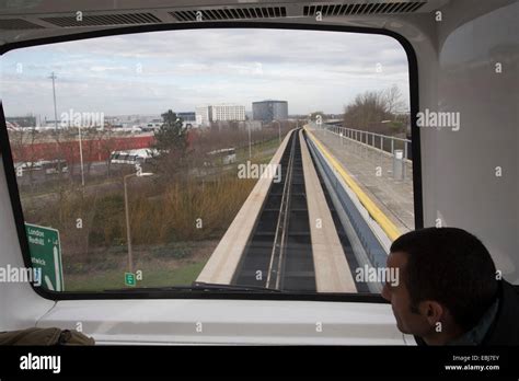 Aboard The Monorail Train Linking Gatwick South And Gatwick North