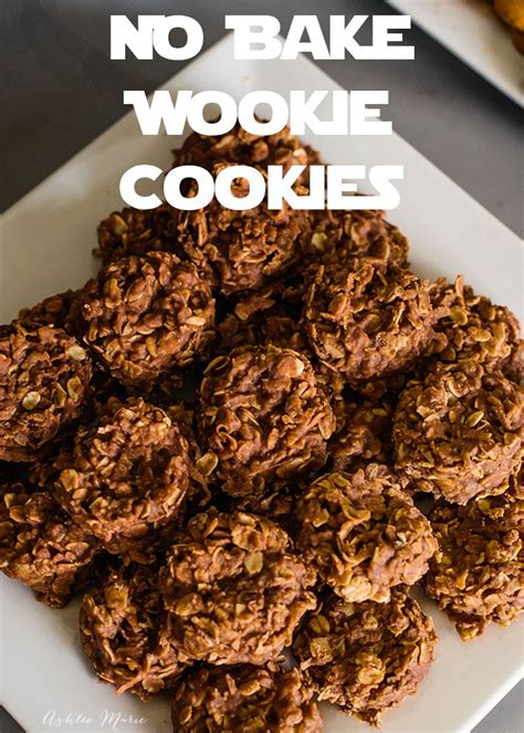 No Bake Wookie Cookies Ashlee Marie Real Fun With Real Food