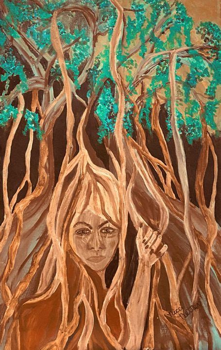 Roots Of The Banyan Tree Nicci Netter Artworks Paintings Prints Religion Philosophy