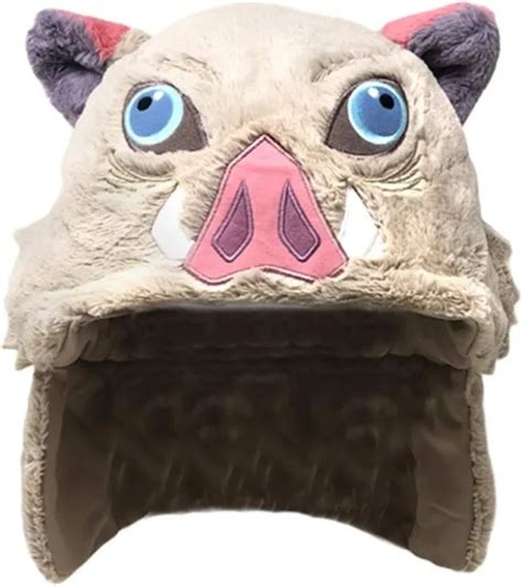 Demon Slayer Kimetu No Yaiba Inosuke Stuffed Hat Fan Cap Banpresto New