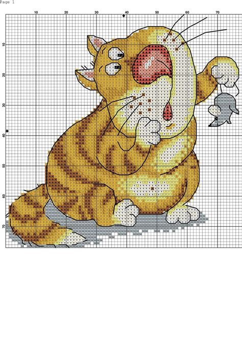 Print this whimsical cat cross stitch chart with instructions, free and without registration. Cat embroidery patterns ideas (49) From 45 Best Of Cat ...