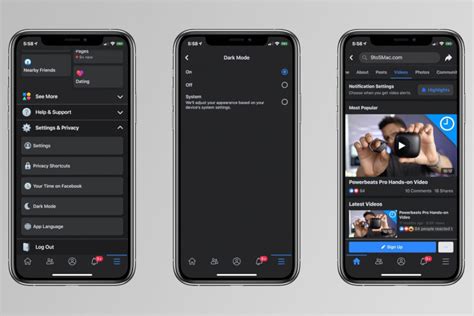 Apple and facebook may not agree on most levels, even about the social media's dark mode for the iphones and other ios devices, which came at a much later date. Here is the First Look of Dark Mode for Facebook on iOS ...