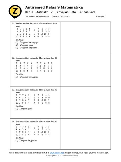 Dapat diperkirakan berat badan bayi pada usia 5,5 bulan. Soal Matematika Kelas 5 Tentang Penyajian Data - Sumber ...