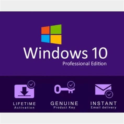 Windows 10 Pro 3264 Bit Win 10 Genuine License Original Activation Key