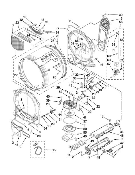 Maytag Bravos Dryer Parts Diagram