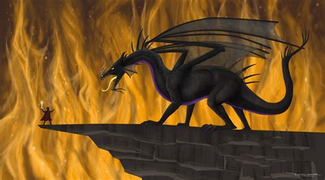 Maleficent Dragon By Lauraramirez On Deviantart Maleficent Dragon
