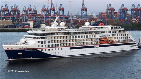Hanseatic Nature The Very First Maiden Call Of The Hapag Lloyd
