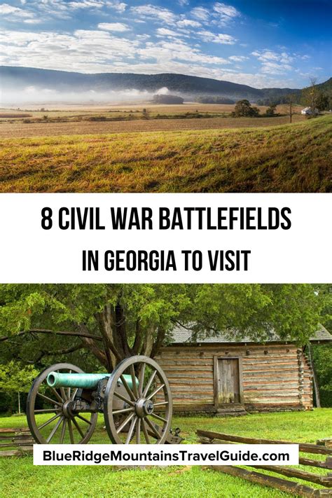 8 Civil War Battlefields In Georgia To Visit