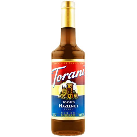 Torani 750 ML Toasted Hazelnut Flavoring Syrup