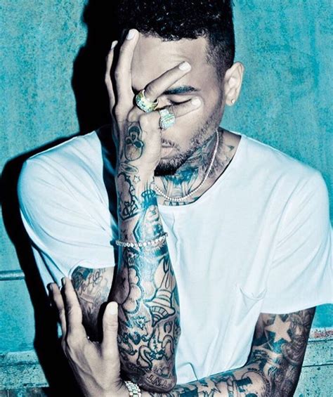 Chris Brown Got In Trouble For Getting First Tattoo At 13 Popstartats