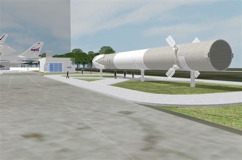 Spacex Falcon 9 Rocket To Land On Display At Space Center Houston