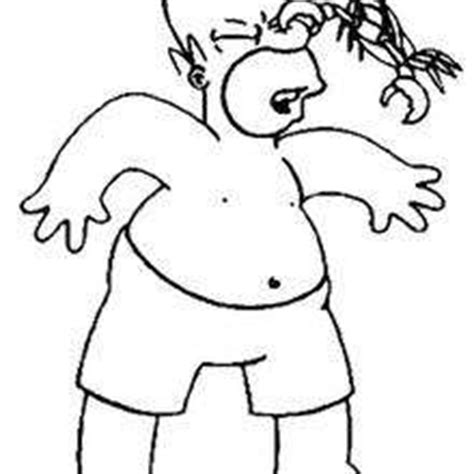 Scary simpsons family coloring pages - Hellokids.com