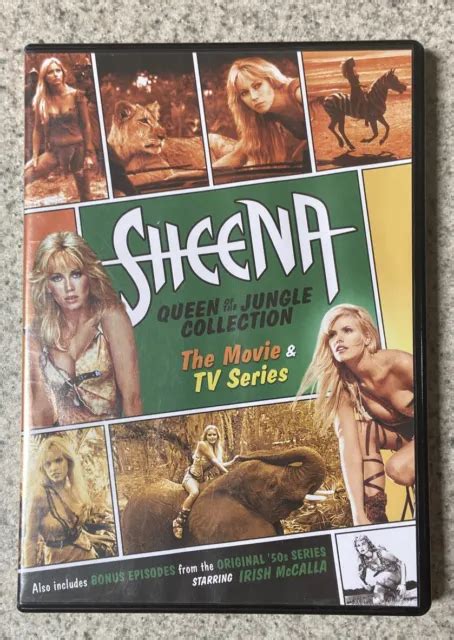 Sheena Queen Of The Jungle Complete Movie Tv Series Bonus Episodes Dvd Set Picclick