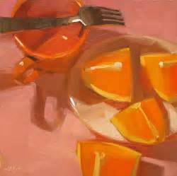 Daily Paintworks ArtByte Fine Art Tutorial Free Orange Slice Demo Video